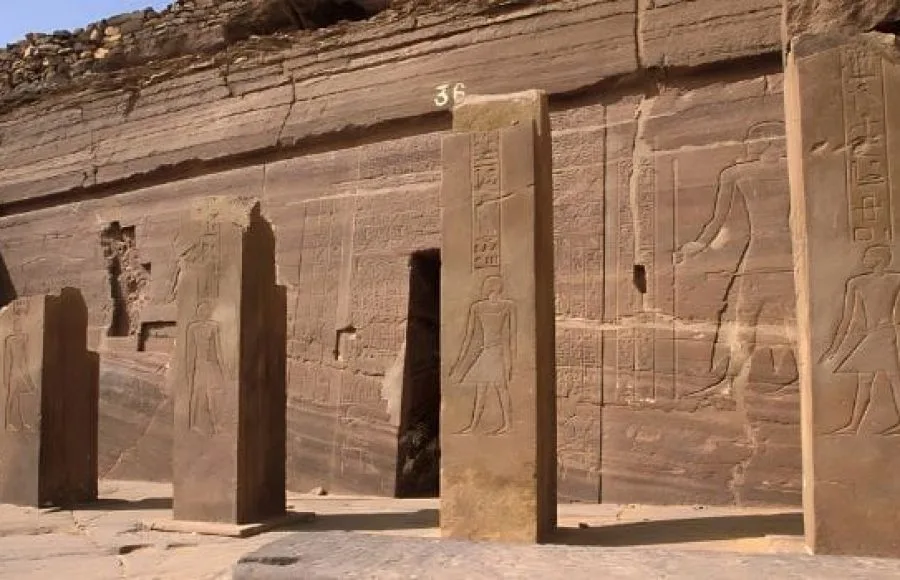 Entrance-To-Tomb-Of-Sirenput-Tombs-Of-The-Nobles