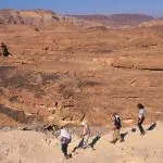 Hikers-in-Coloured-Canyon-Sinai-Egypt