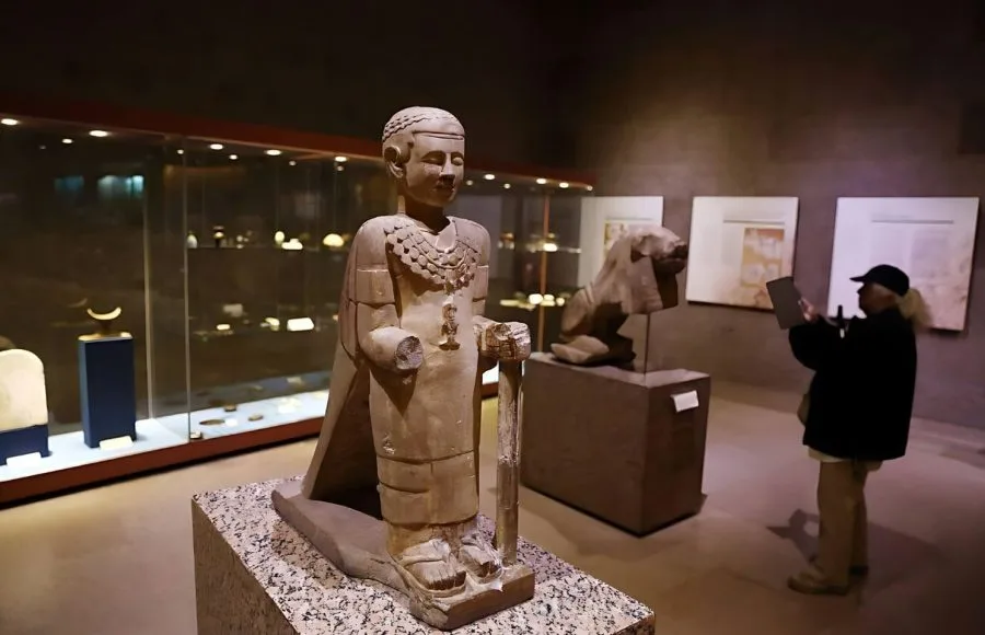 People-Visit-The-Nubia-Museum-In-Aswan