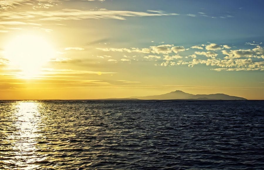 Sunrise-Tiran-Island