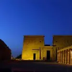 The-Philae-Temple-Near-Aswan-During-Sound-And-Light-Show