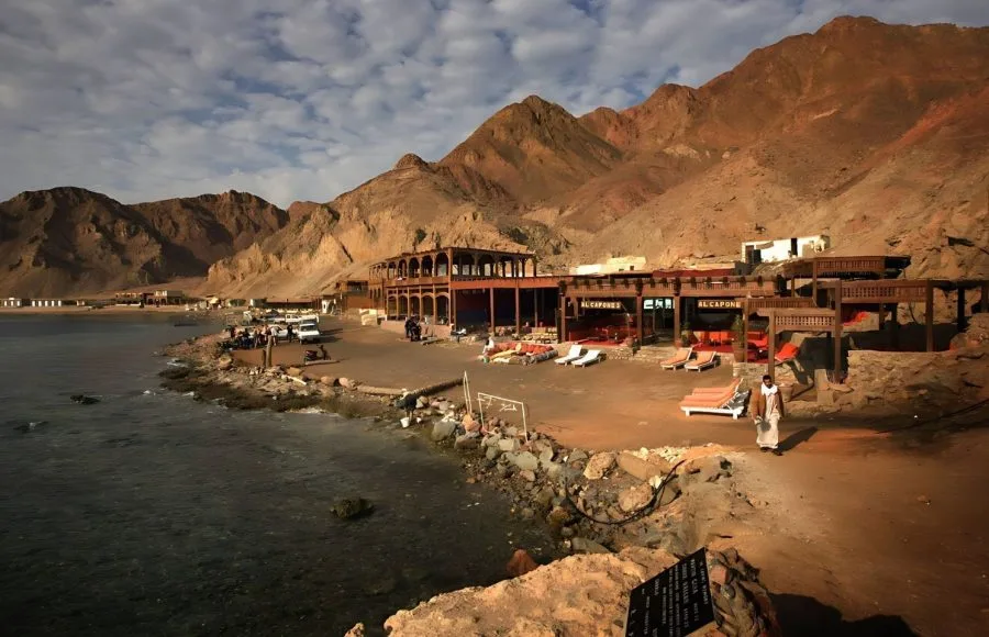 Tourist-Resort-On-The-Beach-Dahab-Egypt
