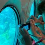 Tourists-Taking-photo-in-Sindbad-Submarine-Hurghada