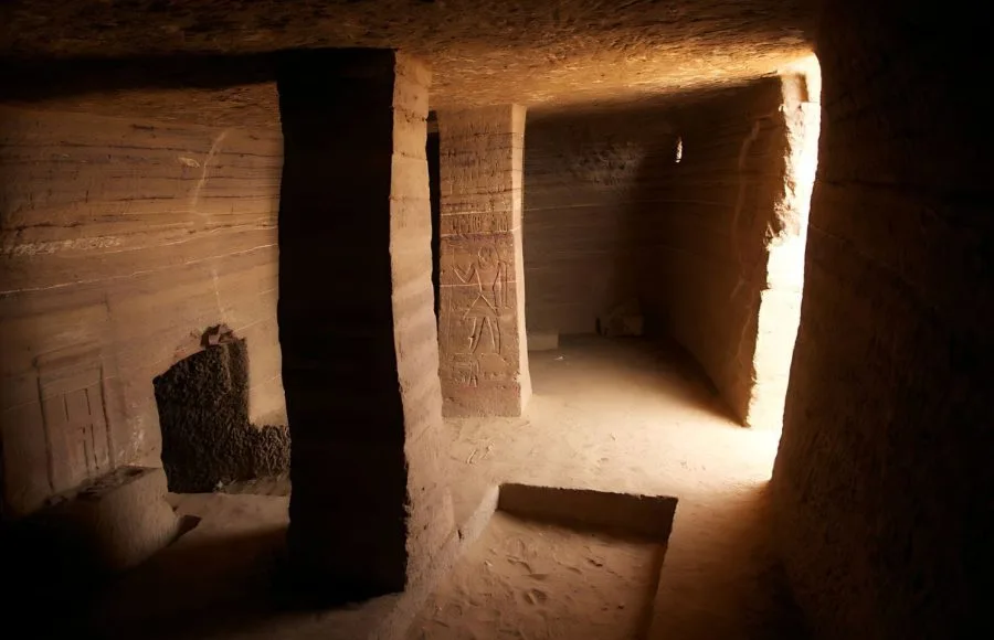 View-Inside-One-Of-The-Tombs-Of-The-Nobles