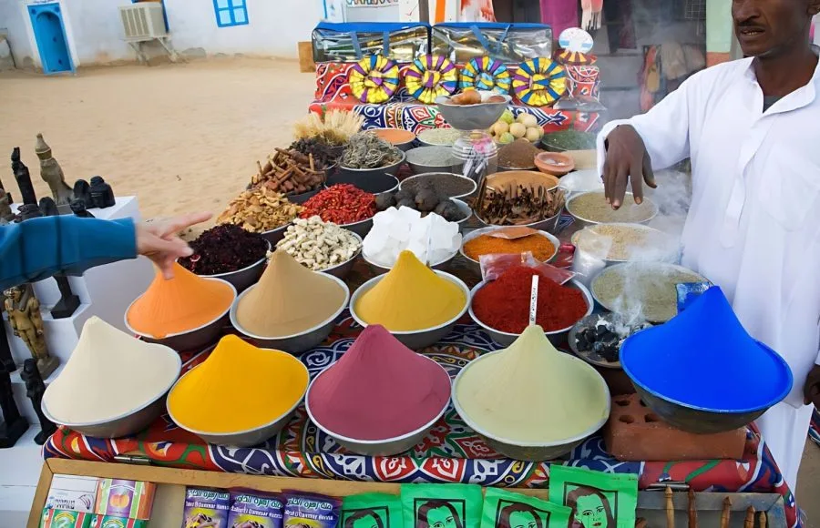 colorings-and-spices-for-sale-in-an-outdoor-market-in-nubian-village