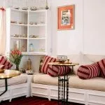 Interior cabin lounge on the Lazuli Gordon Pacha Dahabiya Nile cruise boat.