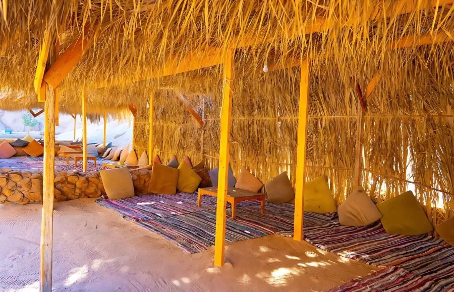 The-Lounge-And-Relax-Area-At-Bedouin-Village-At-Dahab