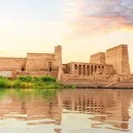 The beautiful Philae Temple in Aswan a key sight on the concise 4 day Cairo and Aswan itinerary