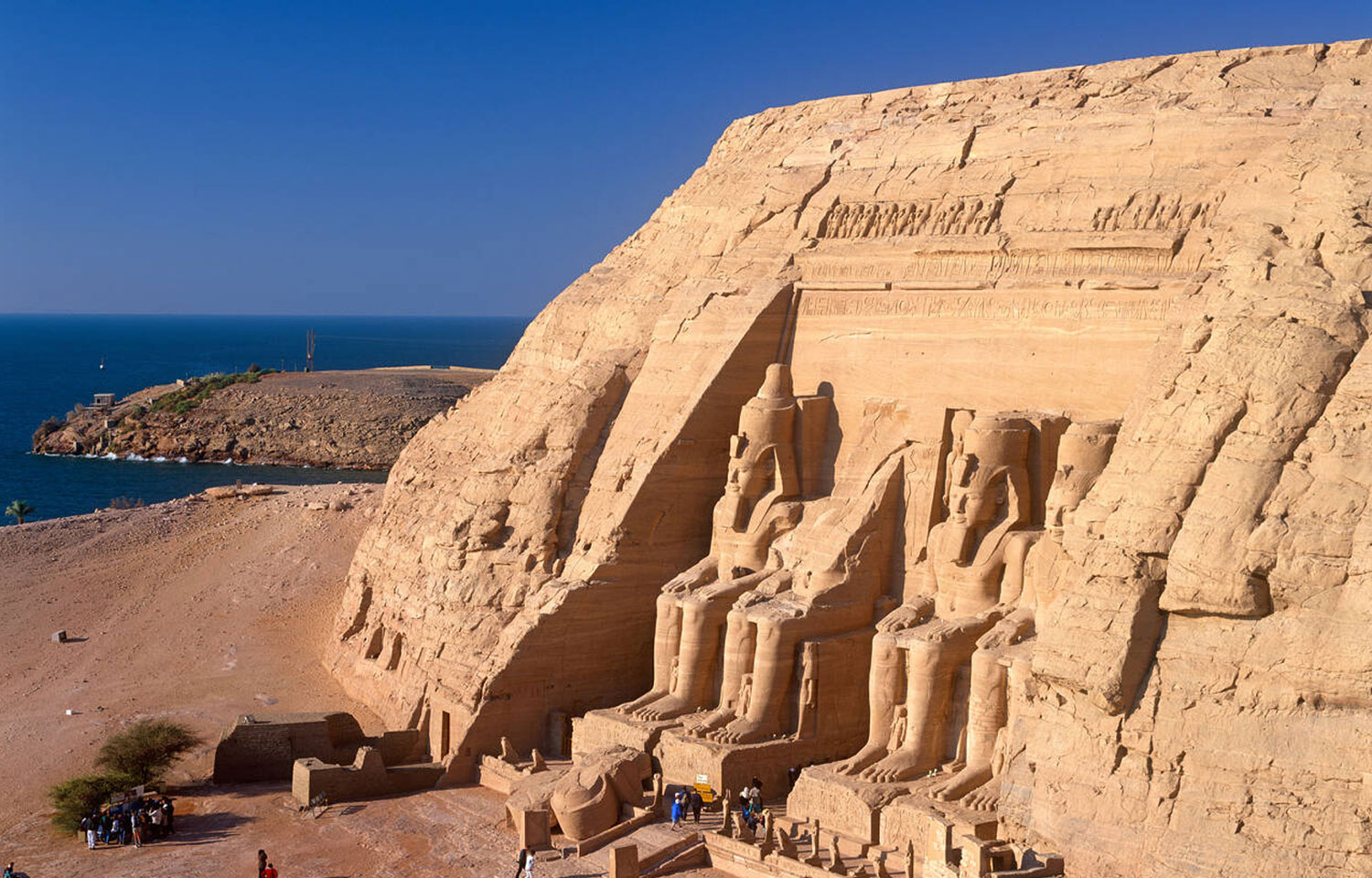 Abu Simbel And Lake Nasser Egypt