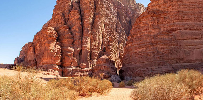 Albazali Gap Wadi Rum Jordan