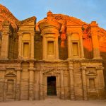 Ancient-tomb-Ed-deir-in-the-rock-Petra-Jordan