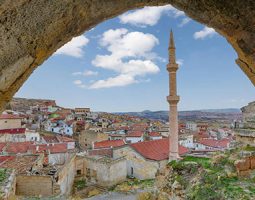 Ancient-town-of-Avanos-through-a-cave-in-Cappadocia-at-Turkey 15 Day Egypt & Turkey Tour with Siwa Oasis, White Desert & Gobeklitepe