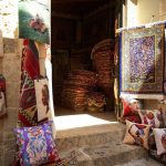 Antalya-Turkey-Traditional-textile-shop-in-Old-Town-market