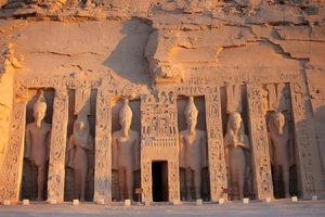 The Great Temple of Ramesses II at Abu Simbel, a key site in the best Egypt tour packages from India.