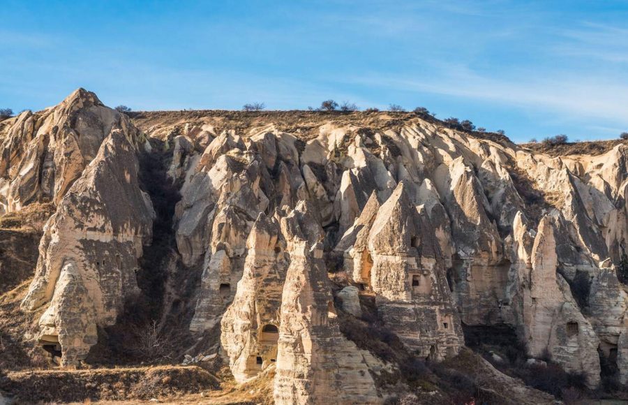 Cappadocia-Goreme-Open-Air-Museum-is-one-of-the-most-popular-tourist-destinations-in-Turkey