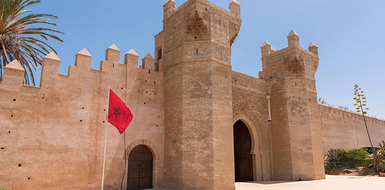 Chellah gate Rabat Morocco