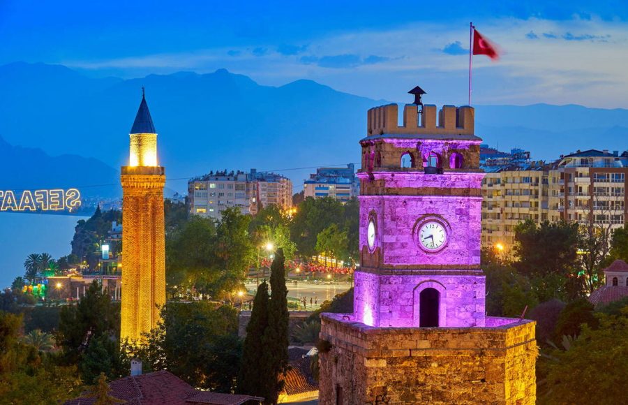 Clock-Tower-Kaleici-Old-Town-Alanaya-Turkey