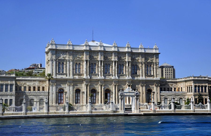 Dolmabahçe-Palace-sea-view