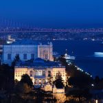 Dolmabahce-Palace-with-Bosphorus-at-night