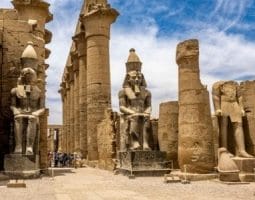 Experience the breathtaking architecture of Luxor Temple with an exclusive Egypt package tour from Singapore