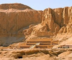 Marvel at Hatshepsut's Mortuary Temple on incredible Egypt tours from South Africa