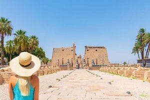 Discover the grandeur of Luxor Temple's Sphinx Avenue on Egypt tours from USA