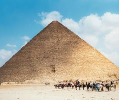 Witness the iconic Great Pyramid of Giza on our captivating Egypt tours from Sri Lanka, a truly monumental sight.