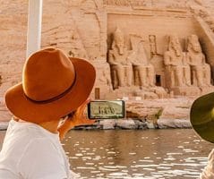 Egypt Vacation Packages from Ireland See Abu Simbel Capture the majestic Abu Simbel temples from the water with Egypt vacation packages from Ireland