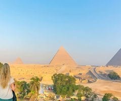 Egypt Trip Packages from UK See The Pyramids of Giza Witness the legendary Pyramids of Giza from a scenic viewpoint with Egypt trip packages from UK