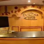 Reception area of the Domina Prestige Emilio Nile cruise ship.