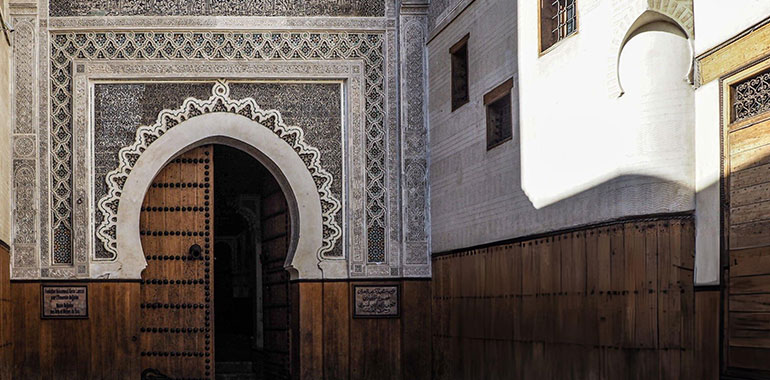 Entrance to Nejjarine Museum of Wooden Arts and Crafts