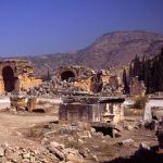 Entrance-to-the-Roman-Baths-at-Hierapolis-Turkey