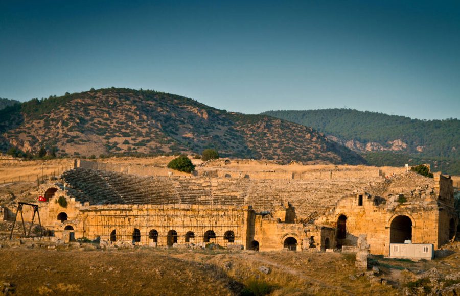 Hierapolis-Theater-Denizli-province-Anatolia-Turkey-Asia