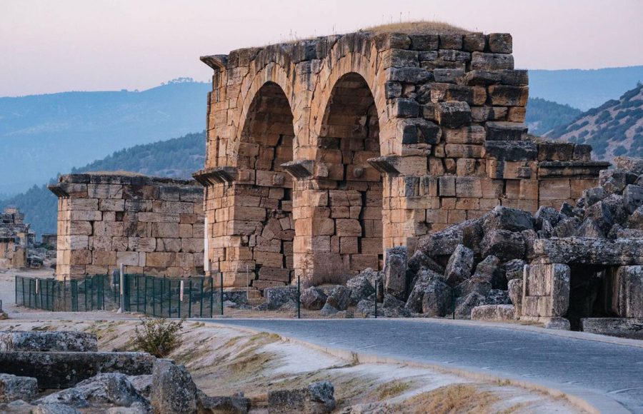 Hierapolis-Turkey-Entrance-to-the-Basilica-Baths