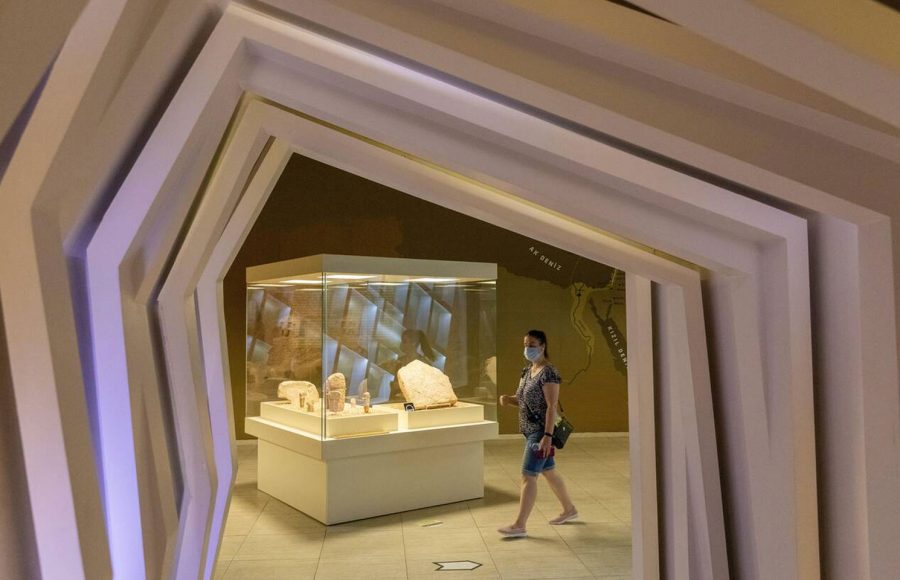 Interior-view-of-Sanliurfa-Museum-which-is-an-archaeological-museum-in-Turkey