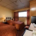 Twin-bedded cabin on the Jaz Helio Nile Cruise.