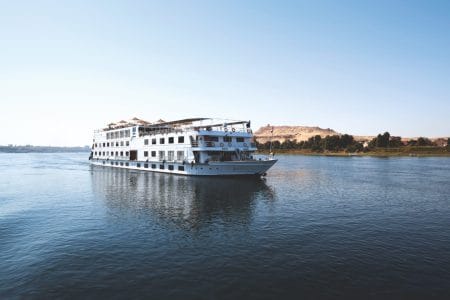 The Jaz Imperial Nile Cruise Ship On The Nile River.