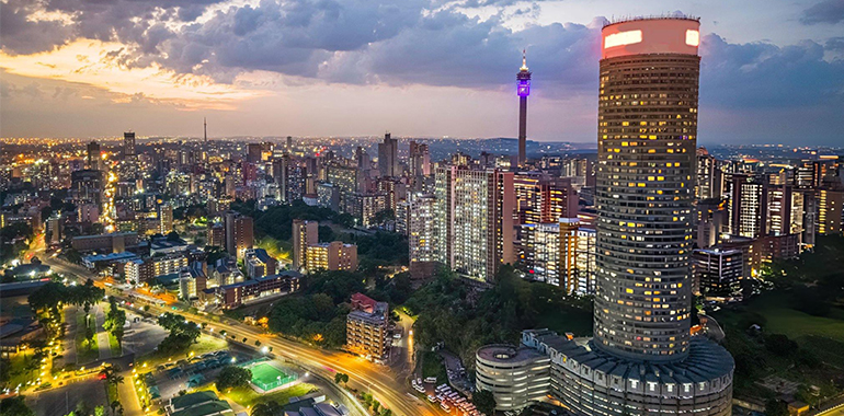 Johannesburg Evening Citysouth africa