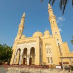 Jumeirah-Mosque-is-a-historic-mosque-in-city-of-Dubai-UAE