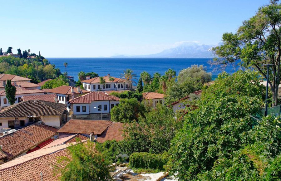 Kaleici-old-city-view-historic-city-center-of-Antalya-Turkey