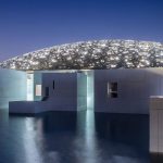 Louvre-Abu-Dhabi-art-and-civilisation-museum-located-on-Saadiyat-Island-Abu-Dhabi-United-Arab-Emirates