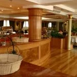 Dining room and buffet area on MS Monaco Nile Cruise.