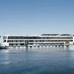 A cruise ship sailing the Nile River, a key feature of the Best 14 Day Egypt Itinerary.