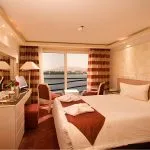 A standard cabin on the MS Royal La Terrasse Nile Cruise