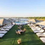 Sundeck view of the MS Royal Princess Nile Cruise ship.