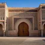 Majestic-Bab-Mansour-monumental-gate-in-Meknes-Morocco