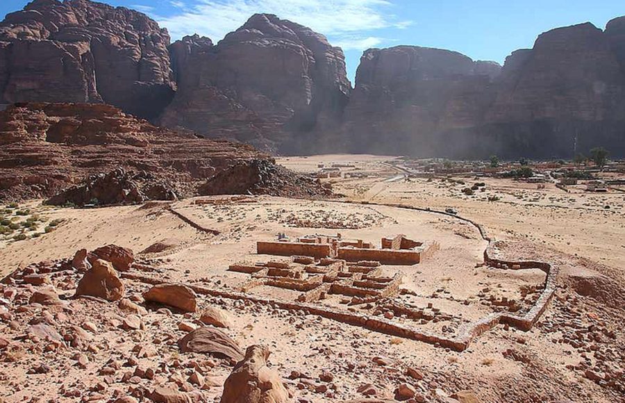 Nabataean-Temple-at-Wadi-Rum