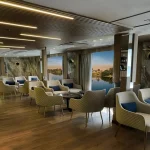 Luxurious lounge area on a Nile cruise for your Best 14 Day Egypt Itinerary.