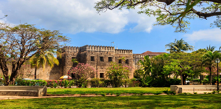 Old Fort located in StoneTown in Zanzibar