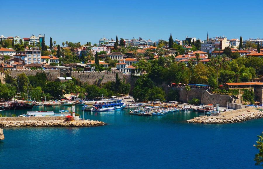 Old-town-Kaleici-in-Antalya-Turkey